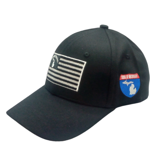 Michigan Rocks! Flag Baseball Cap