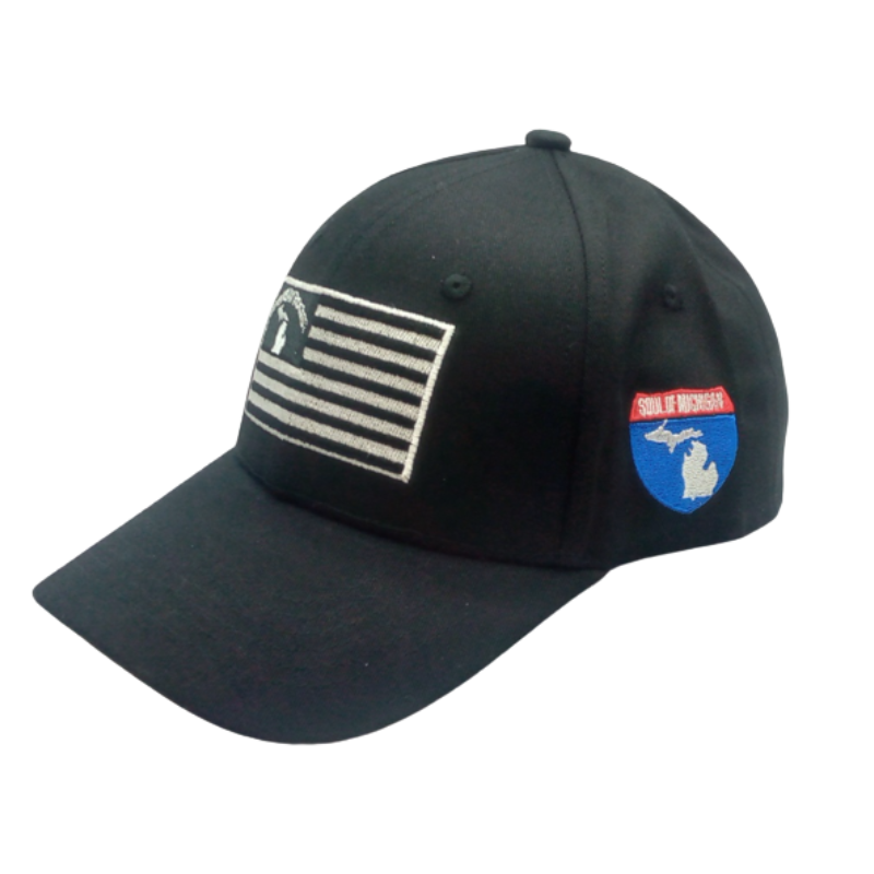 Michigan Rocks! Flag Baseball Cap