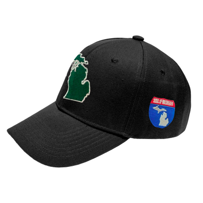 Michigan State Baseball Cap (White Outline)